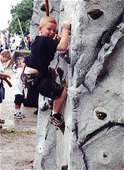 Rock climbing NC Spring Fling